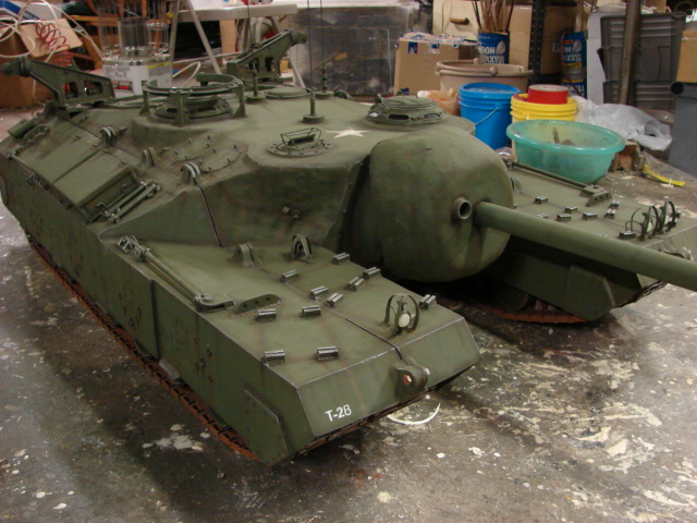 T-28 American Super Heavy Tank.